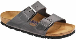 Birkenstock Arizona Soft Footbed -Best Shoe Store birkenstock arizona soft footbed iron oiled leather 55280 24146.1700929796