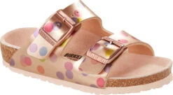 Birkenstock Children's Arizona -Best Shoe Store birkenstock childrens arizona metallic dots copper birko flor 1021697 25020.1686246145