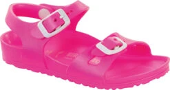 Birkenstock Children's Rio Essentials 12 Birkenstock Children's Rio Essentials -Best Shoe Store birkenstock childrens rio essentials neon pink eva 126163 96440.1644859929