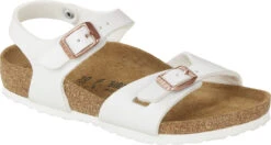 Birkenstock Children's Rio -Best Shoe Store birkenstock childrens rio white birko flor 1024374 30247.1686255741