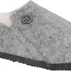 Birkenstock Children's Zermatt Shearling -Best Shoe Store birkenstock childrens zermatt shearling light gray natural 10151823 46488.1638374326