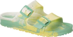 Birkenstock Arizona Essentials -Best Shoe Store birkenstock unisex arizona essentials multi jade yellow eva 1019477 57370.1690828357