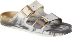 Birkenstock Arizona Essentials -Best Shoe Store birkenstock unisex arizona essentials multi metallic gold eva 1022300 12055.1690828357