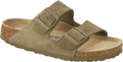 Birkenstock Arizona Soft Footbed -Best Shoe Store birkenstock unisex arizona soft footbed faded khaki suede 1019088 32699.1700929796