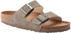 Birkenstock Arizona Vegan -Best Shoe Store birkenstock unisex arizona vegan desert dust grey taupe microfiber 1023036 53392.1657731074