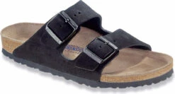 Birkenstock Arizona Soft Footbed -Best Shoe Store birkenstock women arizona soft footbed black suede 951321 90716.1700929794