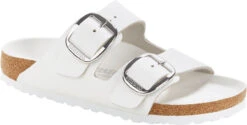 Birkenstock Women's Arizona Big Buckle -Best Shoe Store birkenstock womens arizona big buckle white leather 1021583 18773.1645836299