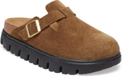 Birkenstock Women's Papillio Boston Chunky -Best Shoe Store birkenstock womens papillio boston chunky dark tea suede 1028402 25558.1717791816