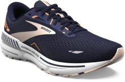 Brooks Women's Adrenaline GTS 23 -Best Shoe Store brooks womens adrenaline gts 23 peacoat tangerine peach 1203811b482 11126.1717794148