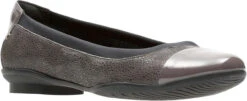 Clarks Unstructured Women's Neenah Garden -Best Shoe Store clarks womens neenah garden grey nubuck 26128887 68842.1555359731