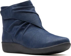 Clarks Women's Sillian Tana -Best Shoe Store clarks womens sillian tana navy synthetic 26137568 55976.1539970213