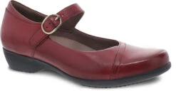 Dansko Fawna -Best Shoe Store dansko womens fawna red burnished calf 5501220200 59797.1585124509