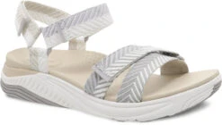 Dansko Racquel -Best Shoe Store dansko womens racquel sand herringbone webbing 4915212400 38823.1677526784