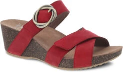 Dansko Susie -Best Shoe Store dansko womens susie red milled nubuck 3420040300 63913.1645627356