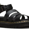 Dr. Martens Women's Blaire Hydro Leather Strap Sandal 1 Dr. Martens Women's Blaire Hydro Leather Strap Sandal -Best Shoe Store dr martens womens blair hydro leather strap sandal black 24235001 91494.1652101575.600.600