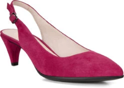 ECCO Women's Shape 45 Pointy Sleek Slingback Pump -Best Shoe Store ecco womens shape 45 pointy sleek slingback pump sangria 26444305422 81286.1585006343