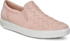 ECCO Women's Soft 7 Woven -Best Shoe Store ecco womens soft 7 woven rose dust 43045301118 47353.1567442533