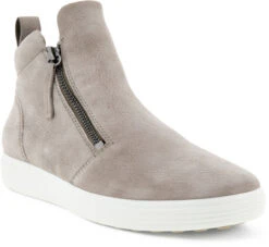 ECCO Women's Soft 7 Zip Bootie -Best Shoe Store ecco womens soft 7 zip bootie warm grey 47031302375 74109.1642784709