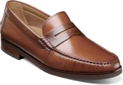 Florsheim Berkley Flex Moc Toe Penny Loafer -Best Shoe Store florsheim mens berkley flex moc toe penny loafer cognac multi smooth 12195 229 79322.1619643365