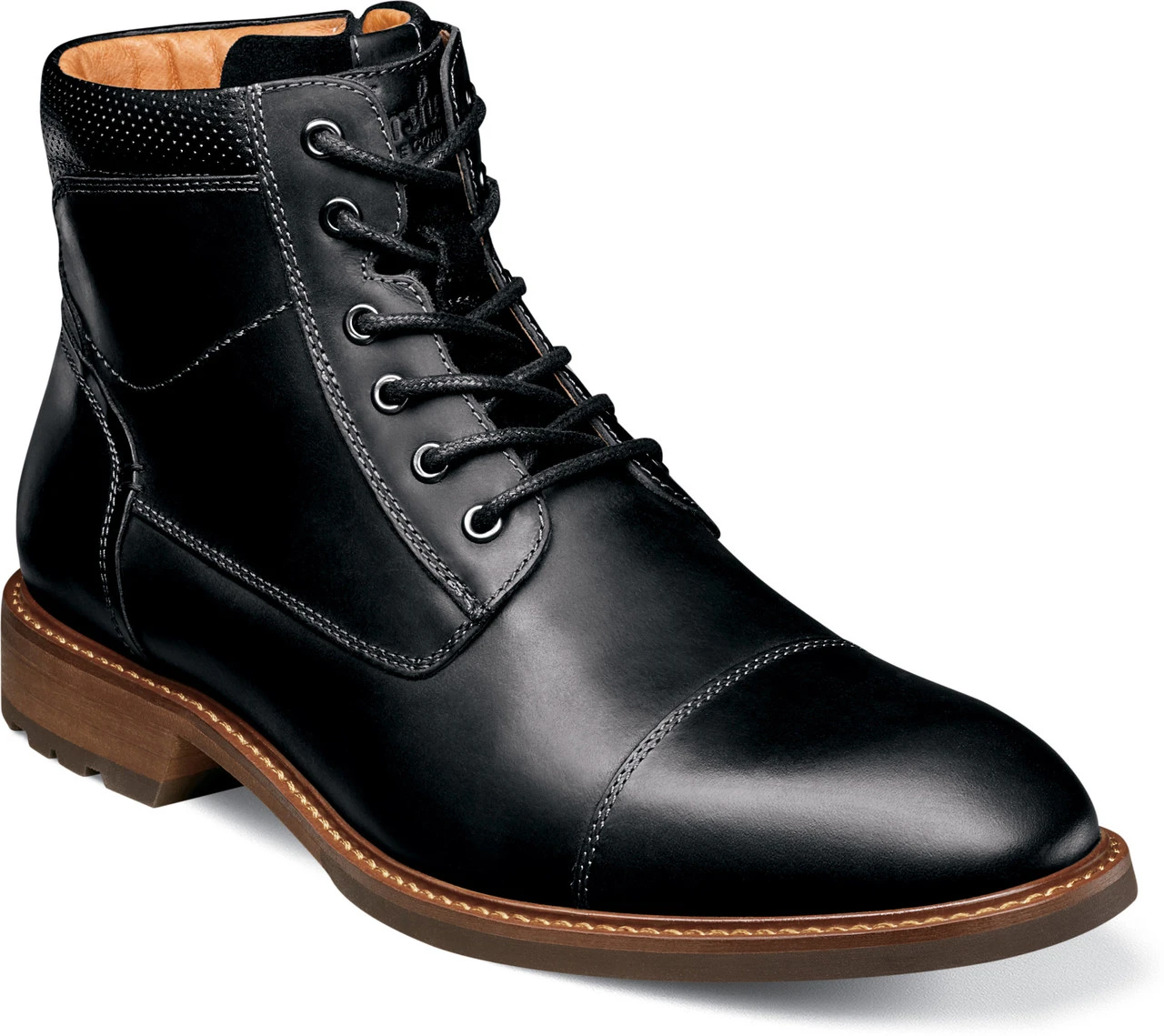 Florsheim Lodge Cap Toe Lace Up Boot 3 Florsheim Lodge Cap Toe Lace Up Boot