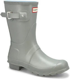 Hunter Women's Original Short Rain Boot -Best Shoe Store hunter womens original short rain boot tundra grey wfs1000rma tdg 67048.1637275269