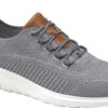 Johnston & Murphy Amherst Knit U-Throat -Best Shoe Store johnston murphy mens amherst knit u throat gray 25 3437 64624.1700845736