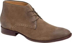 Johnston & Murphy McClain Chukka -Best Shoe Store johnston murphy mens mcclain chukka taupe water resistant suede 20 2818 55304.1567720994