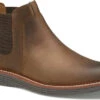 Johnston & Murphy Upton Chelsea Boot -Best Shoe Store johnston murphy mens upton chelsea boot brown oiled full grain 20 4328 81059.1664816722.600.600