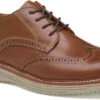 Johnston & Murphy Upton Embossed Wingtip -Best Shoe Store johnston murphy mens upton embossed wingtip tan full grain 20 3533 50038.1682107236.600.600