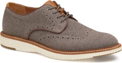 Johnston & Murphy Upton Knit Wingtip -Best Shoe Store johnston murphy mens upton knit wingtip gray knit 20 5368 83901.1713560611