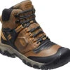 Keen Men's Ridge Flex Waterproof Boot -Best Shoe Store keen mens ridge flex waterproof boot bison golden brown 1025666 31412.1632325639