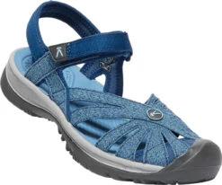 Keen Women's Rose Sandal -Best Shoe Store keen womens rose sandal blue opal provincial blue 1018501 10346.1645805054