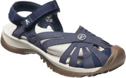 Keen Women's Rose Sandal -Best Shoe Store keen womens rose sandal navy 1025126 93165.1645805055