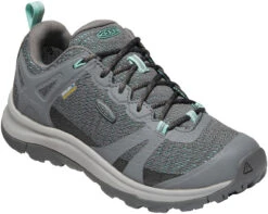 Keen Women's Terradora II Waterproof Shoe -Best Shoe Store keen womens terradora 2 waterproof shoe steel grey ocean wave 1022346 13480.1601935237