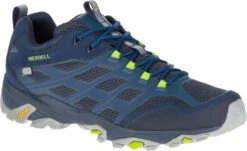 Merrell Men's Moab FST Waterproof -Best Shoe Store merrell men moab fst waterproof navy J36915 51125.1480711807