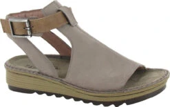 Naot Verbena -Best Shoe Store naot womens verbena stone nubuck latte brown leather 17115 waj 97697.1551232983