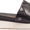 Sam Edelman Women's Adaley Woven Slide -Best Shoe Store sam edelman womens adaley woven slide black h5660l2001 59696.1656439325