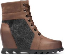 Sorel Women's Joan Of Arctic Wedge III Lexie Bootie -Best Shoe Store sorel womens joan of arctic wedge 3 lexie bootie tobacco black 1978201258 18068.1629756045