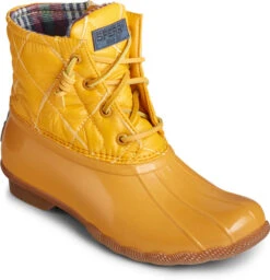 Sperry Women's Saltwater Quilted Nylon -Best Shoe Store sperry womens saltwater quilted nylon mastard sts85532 22340.1605548912