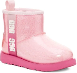 UGG Big Kids Classic Clear Mini II -Best Shoe Store ugg childrens big kids classic clear mini 2 pink combo 1121007k pcmb 89044.1656432983