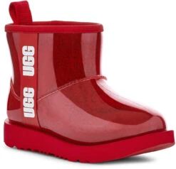 UGG Big Kids Classic Clear Mini II -Best Shoe Store ugg childrens big kids classic clear mini 2 samba red 1112386k sbr 03215.1656432984