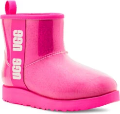 UGG Big Kids Classic Clear Mini II -Best Shoe Store ugg childrens big kids classic clear mini 2 taffy pink 1112386k typn 06683.1656432984