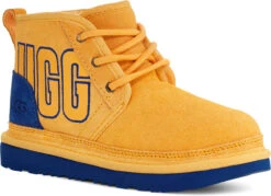 UGG Kids Neumel Graphic Outline -Best Shoe Store ugg childrens kids neumel graphic outline summer neptune suede 1130787k snsd 96440.1662609722