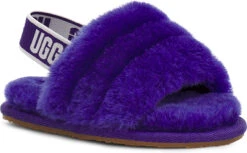 UGG Toddlers Fluff Yeah Slide -Best Shoe Store ugg childrens toddlers fluff yeah slide violet night 1098579t vngh 61957.1651776272