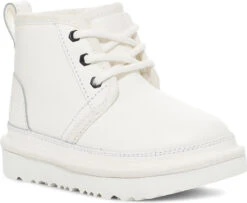 UGG Toddlers Neumel II -Best Shoe Store ugg childrens toddlers neumel ii white leather 1136847t wwlt 41418.1667483763