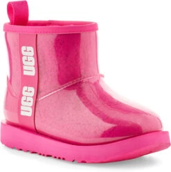 UGG Big Kids Classic Clear Mini II -Best Shoe Store ugg kids classic clear mini 2 rock rose 1112386k rcr 33767.1656432984