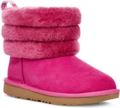 UGG Kids Fluff Mini Quilted -Best Shoe Store ugg kids fluff mini quilted fuchsia 1103612k fus 96419.1603813196