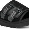UGG Men's Goldencoast Strap Slide -Best Shoe Store ugg mens goldencoast strap slide black 1142730 blk 10692.1696305437