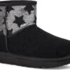 UGG Women's Classic Mini Sequin Stars -Best Shoe Store ugg womens classic mini sequin stars black 1109441 blk 75994.1594663059