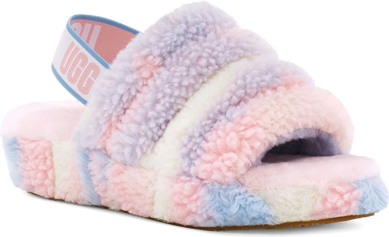 UGG Women's Fluff Yeah Slide Cali Collage 4 UGG Women's Fluff Yeah Slide Cali Collage - Image 2